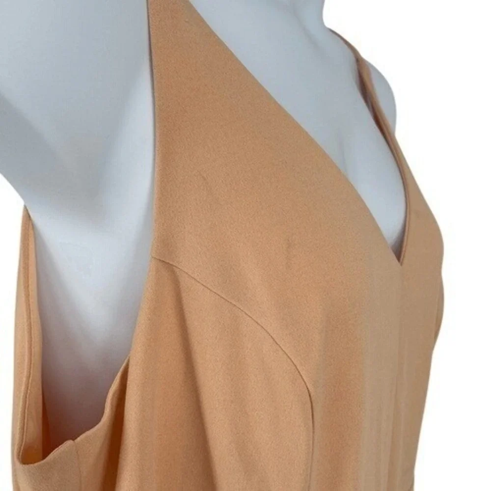 Lulus Darling Delight Blush Peach Skater Dress Plus Size‎ 3X NWT